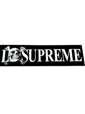 Supreme Skull Sticker (FW25)